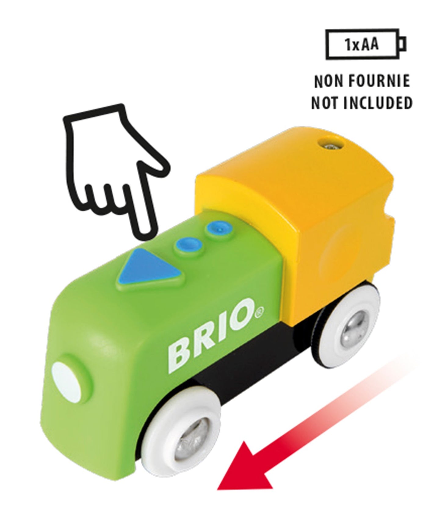 BRIO WORLD - My First Railway Battery Engine