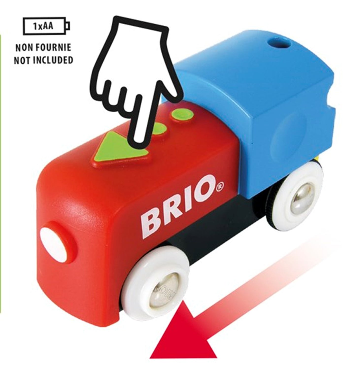 BRIO WORLD - My First Railway Battery Operated Train Set