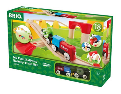 BRIO WORLD - My First Railway Battery Operated Train Set