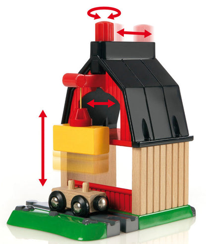 BRIO WORLD - Farm Railway Set