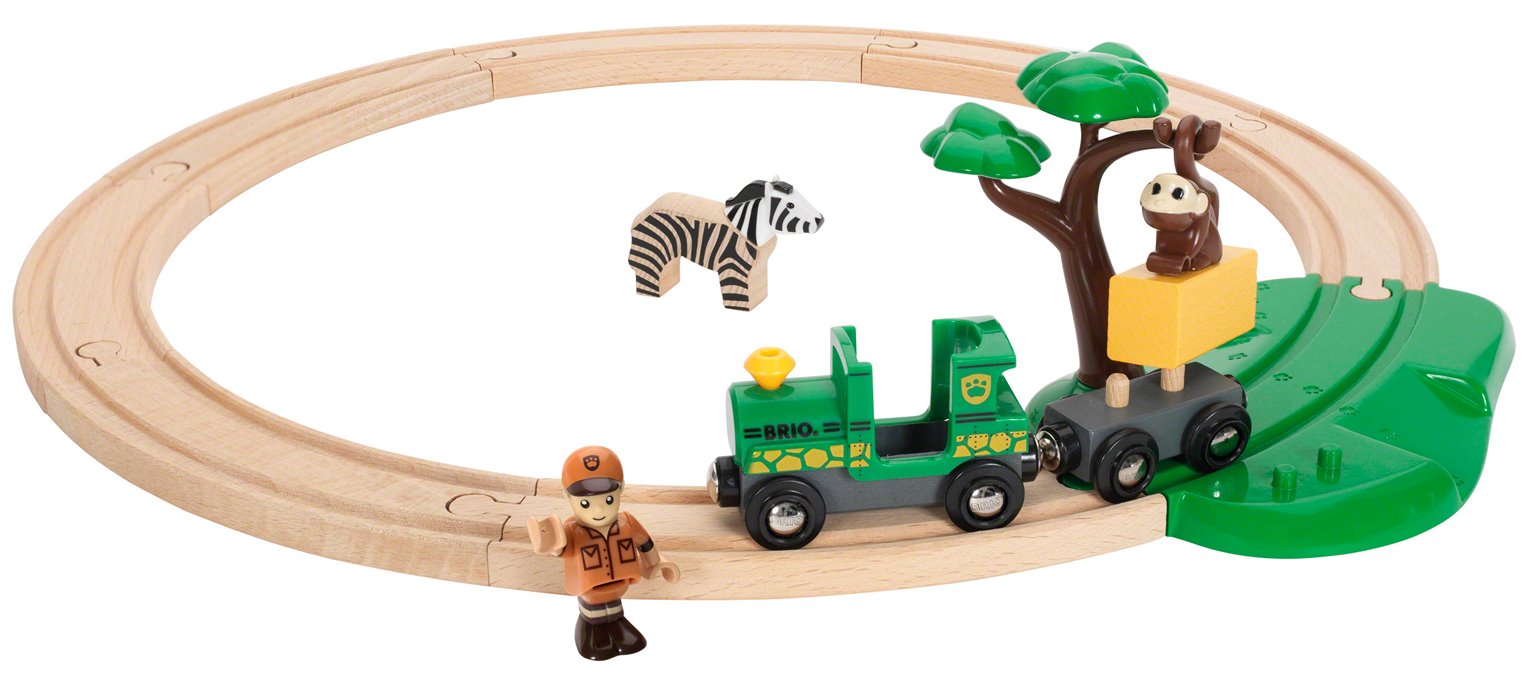 BRIO World - Safari Railway Set