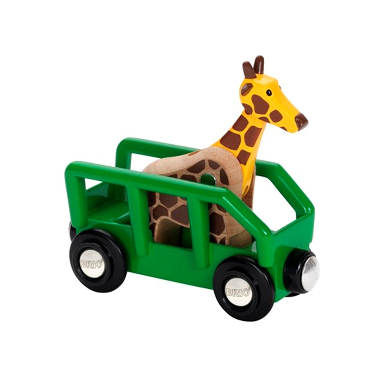 BRIO WORLD - Giraffe and Wagon for Railway