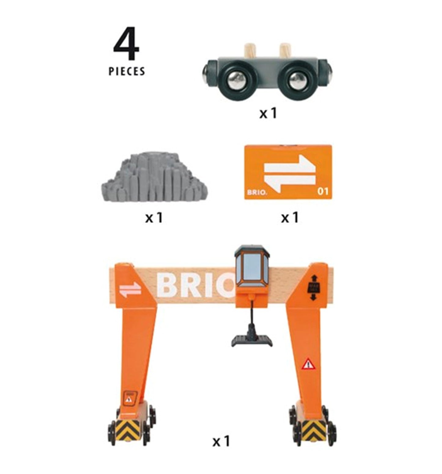 BRIO WORLD - Gantry Crane