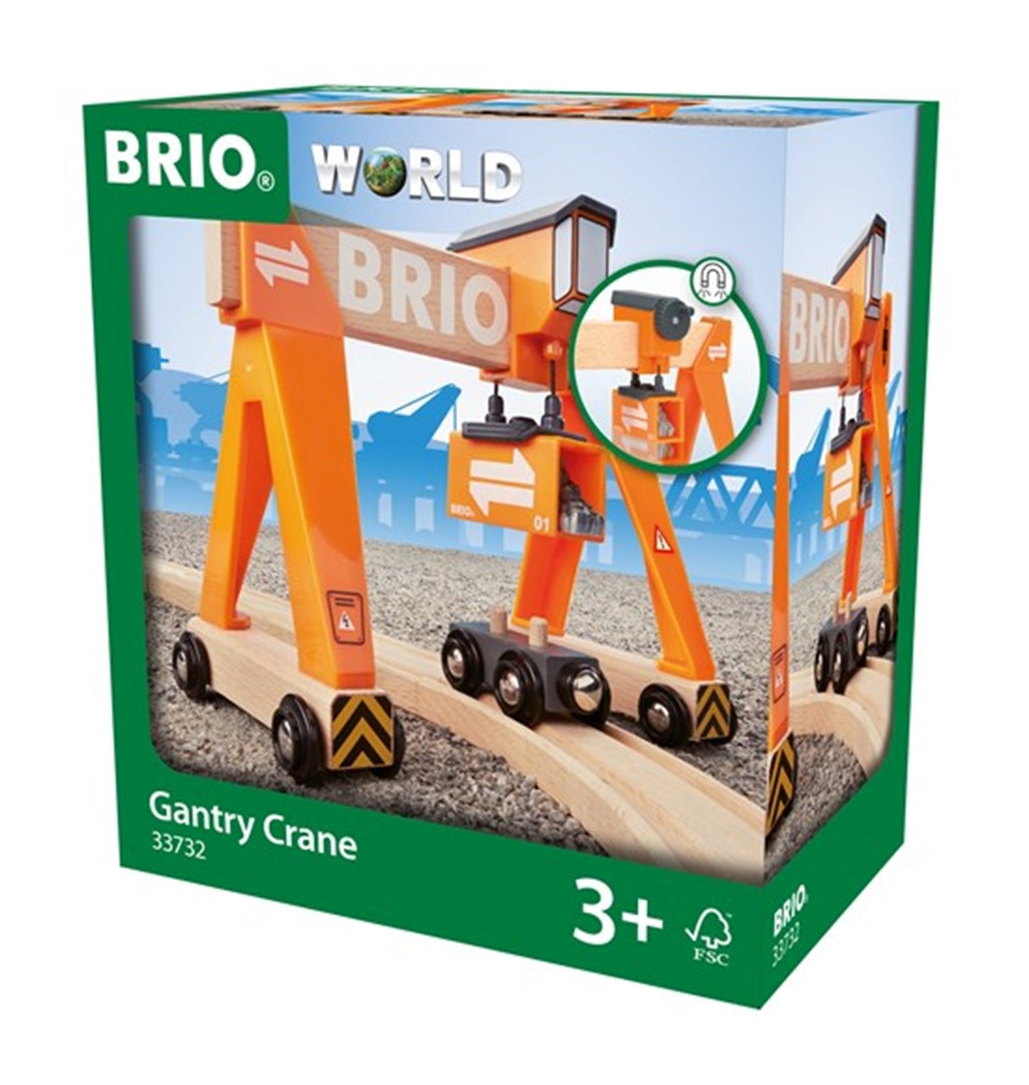 BRIO WORLD - Gantry Crane