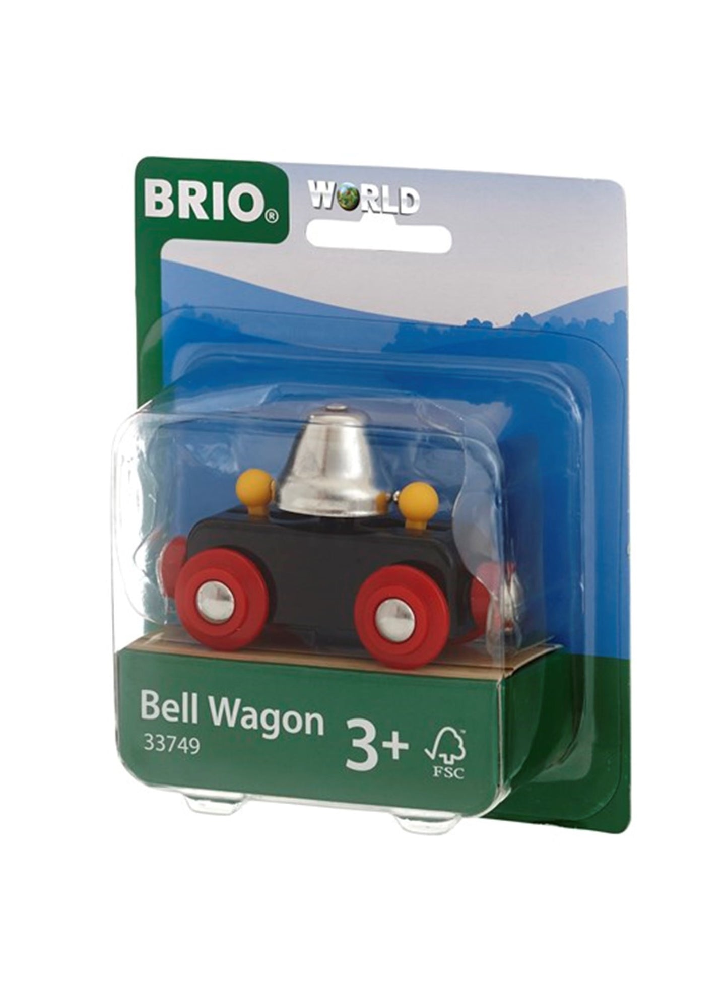 BRIO WORLD - Bell Wagon for Railway