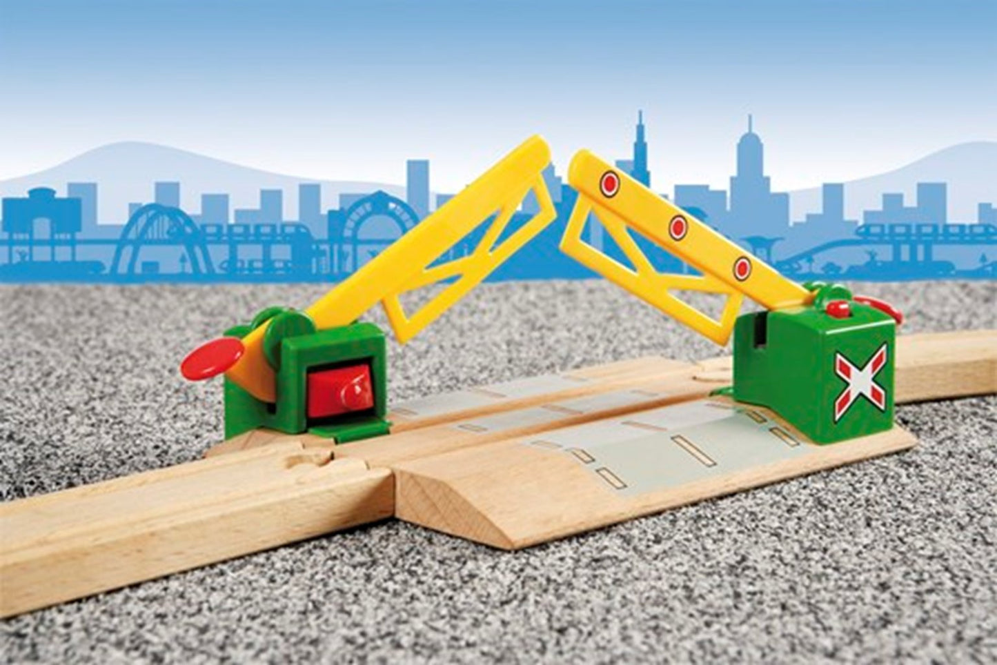 BRIO WORLD - Magnetic Action Crossing for Railway