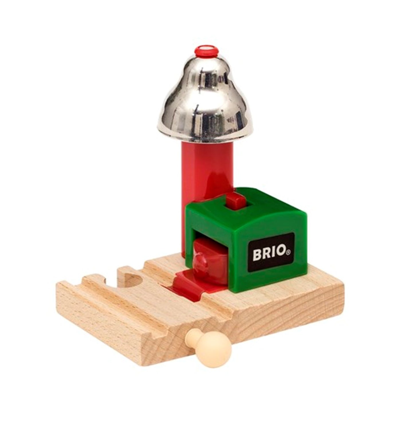 BRIO WORLD - Magnetic Bell Signal for Railway