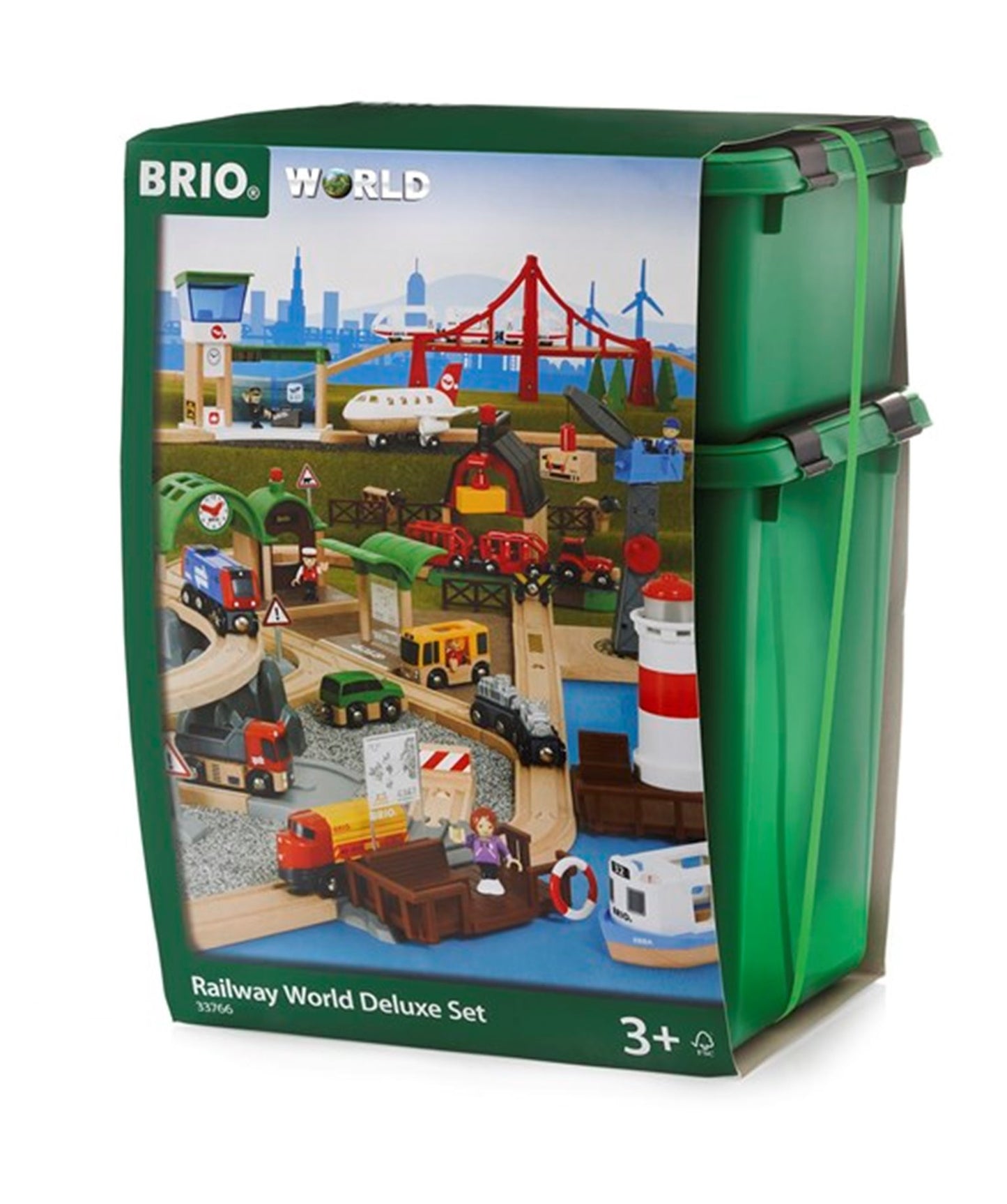 33766 BRIO WORLD - Railway World Deluxe Set