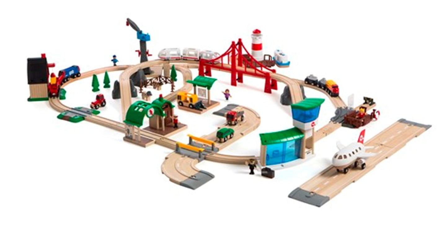 33766 BRIO WORLD - Railway World Deluxe Set