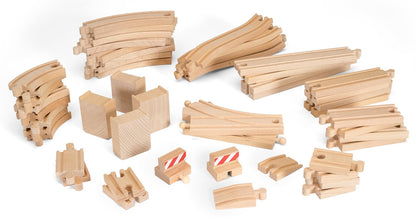 BRIO World Railway Track - 50pc Set