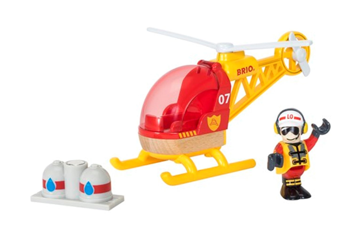 BRIO WORLD - Firefighter Helicopter