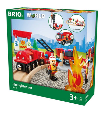 BRIO WORLD - Rescue Fire Fighter Set