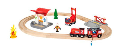 BRIO WORLD - Rescue Fire Fighter Set