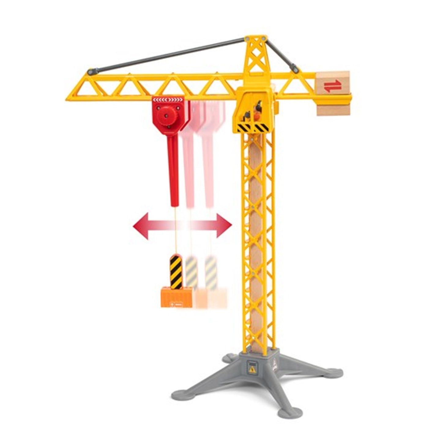 BRIO WORLD - Light Up Construction Crane