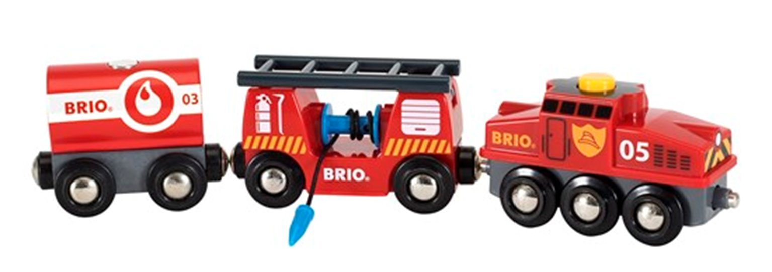 BRIO WORLD - Rescue Firefighting Train