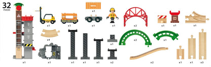 BRIO World - Lift & Load Warehouse Set