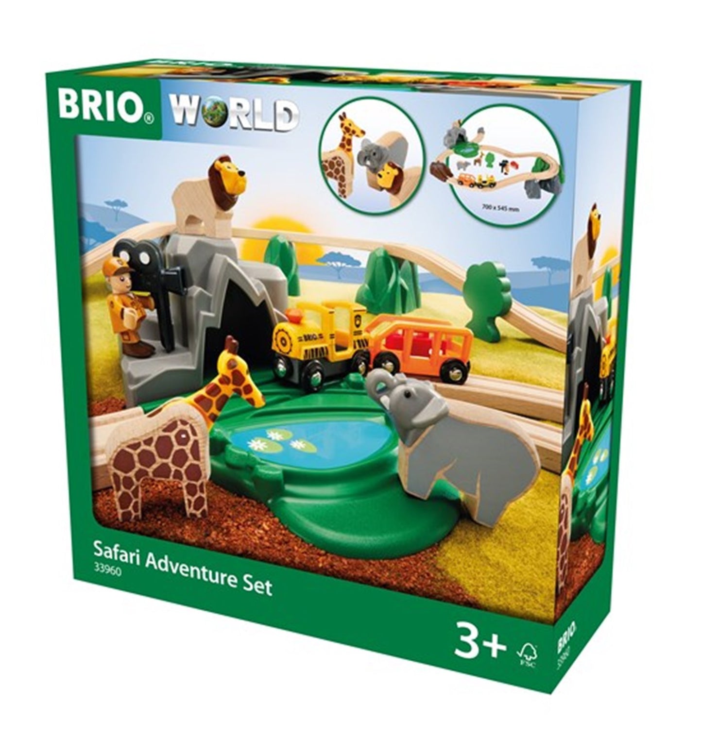 BRIO WORLD - Safari Adventure Set