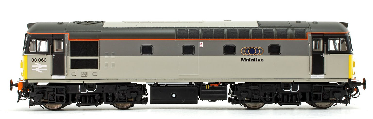 Class 33 063 Mainline Grey Diesel Locomotive