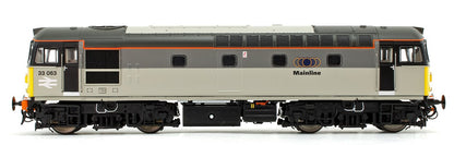 Class 33 063 Mainline Grey Diesel Locomotive
