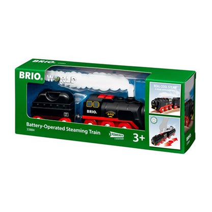 Brio World - Battery-Operated Steaming Train