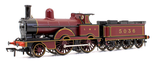 LNWR Improved Precedent Class 'Novelty' LMS Crimson Lake 2-4-0 Steam Locomotive No.5036