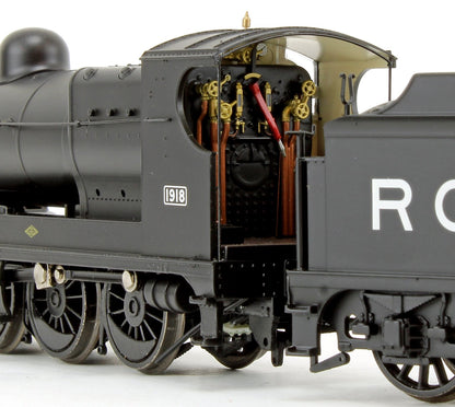 Railway Operating Division (ROD) 2-8-0 Steam Locomotive No. 1918 in War Department Black livery