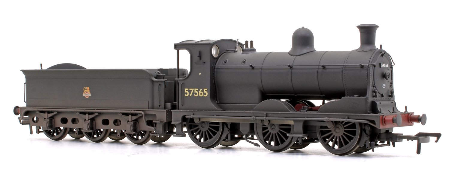 McIntosh 812 Class 0-6-0 Steam Locomotive in BR Black Early Emblem No.57565 (Weathered)