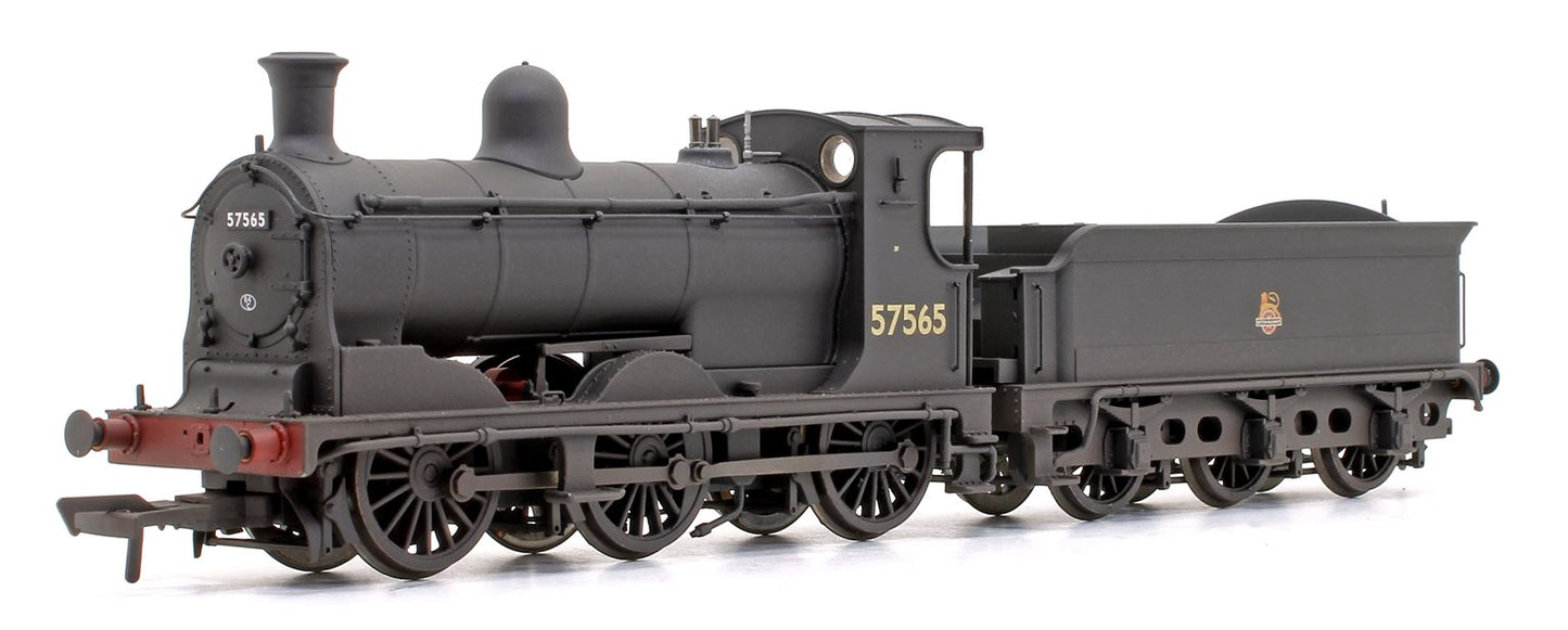 McIntosh 812 Class 0-6-0 Steam Locomotive in BR Black Early Emblem No.57565 - Weathered