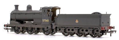 McIntosh 812 Class 0-6-0 Steam Locomotive in BR Black Early Emblem No.57565 - Weathered