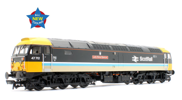 Class 47/7 47712 'Lady Diana Spencer' BR ScotRail Diesel Locomotive