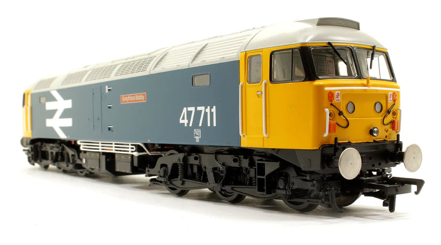 Class 47/7 47711 'Greyfriars Bobby' BR Blue (Large Logo) Diesel Locomotive (DCC Sound)