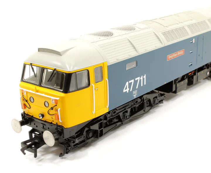 Class 47/7 47711 'Greyfriars Bobby' BR Blue (Large Logo) Diesel Locomotive (DCC Sound)