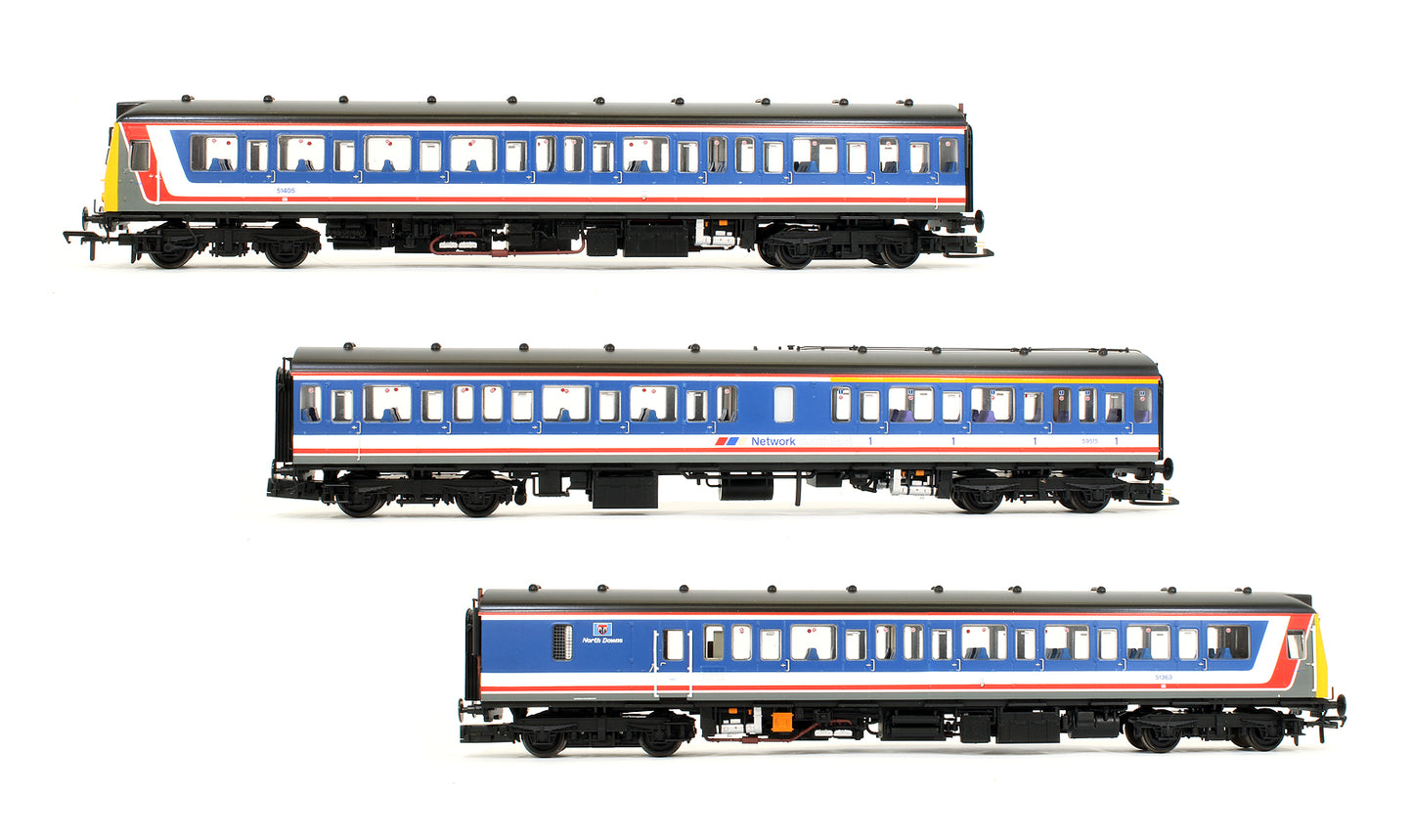 Pre-Owned Class 117 3-Car DMU BR Network SouthEast