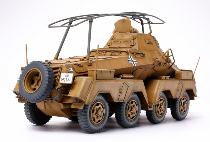 1/35 Military Miniatures No.297 German 8-Wheeled Heavy Armored Car Sd.Kfz.232 "Africa-Corps" Kit