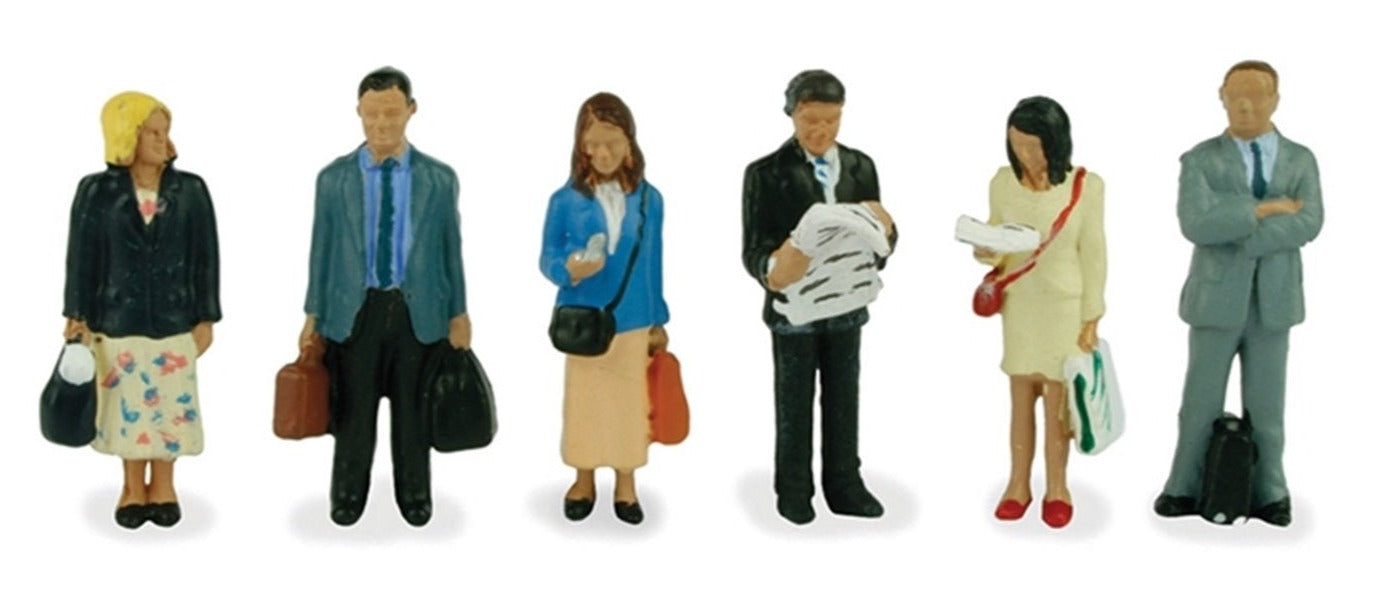  Figures - Station Passengers Standing