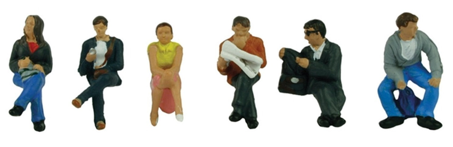  Figures - Station Passengers Sitting