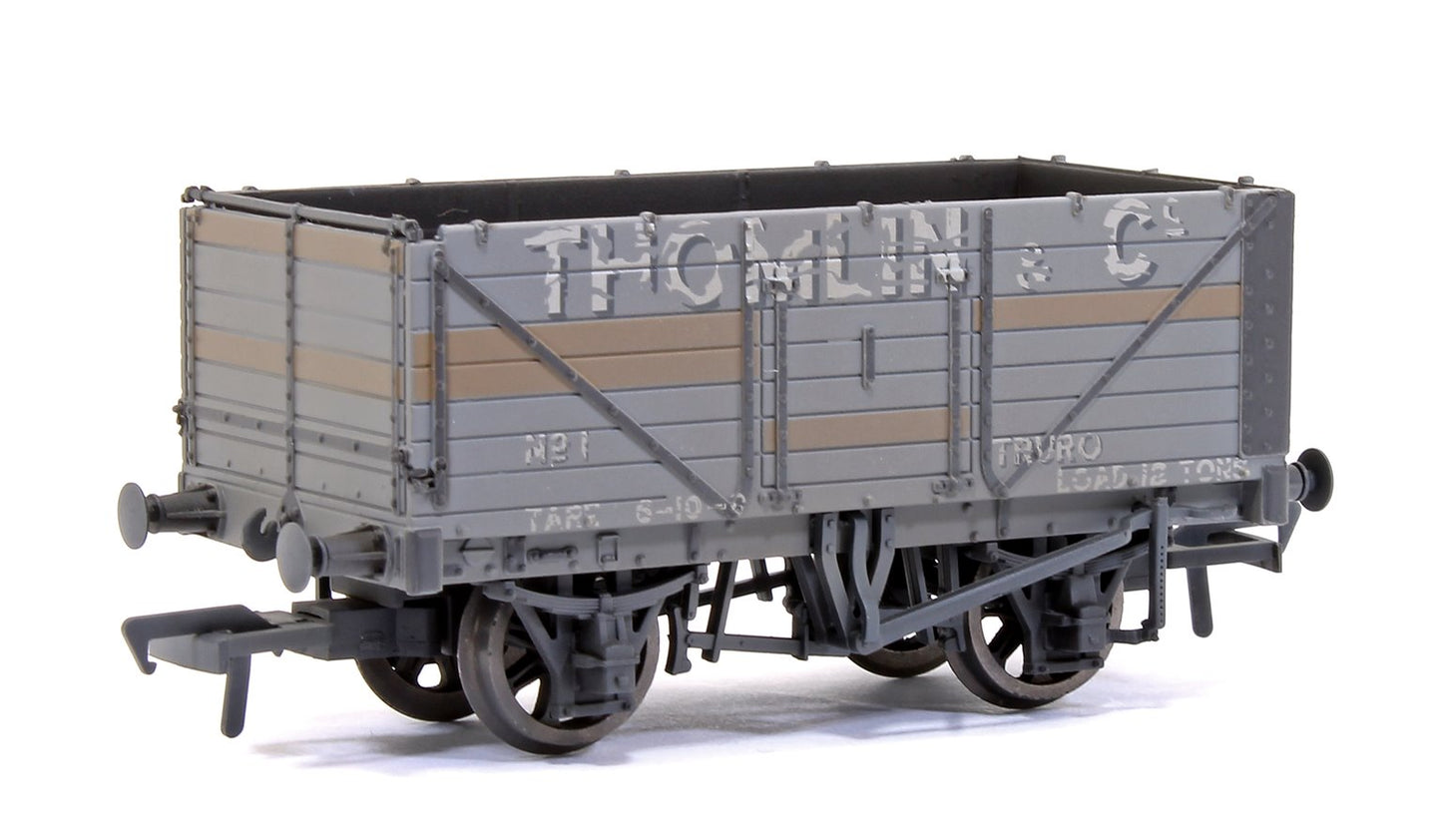 Triple Pack 'Cornish Coal Traders' Plank Wagons Weathered