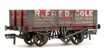Coal Trader 5 Plank Wagons Triple Pack - Weathered