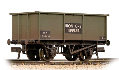 BR 27T Steel Tippler BR Grey (Early) 'Iron Ore' - Weathered