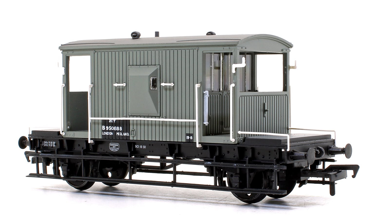 Pre-Owned BR 20T Brake Van BR Grey (Early) No.950888
