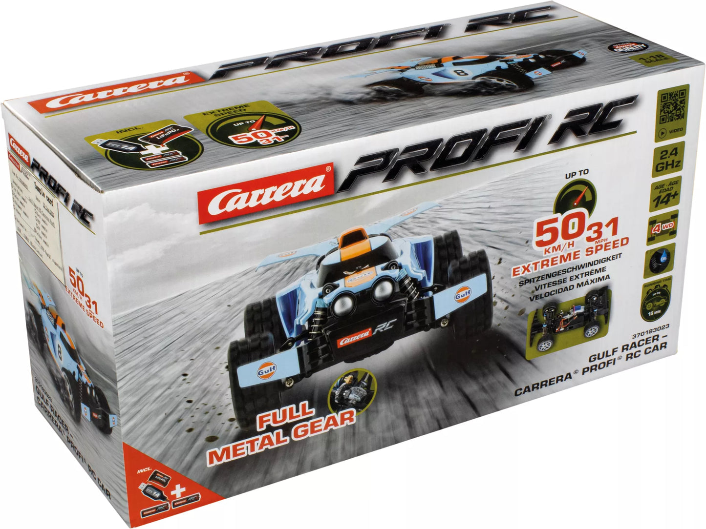 Red Bull Peugeot WRX 208 - Rallycross, Hansen -PX- Carrera® Profi® RC