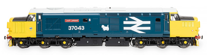Pre-Owned Class 37/0 37043 "Loch Lomond" BR Large Logo Blue Diesel Locomotive