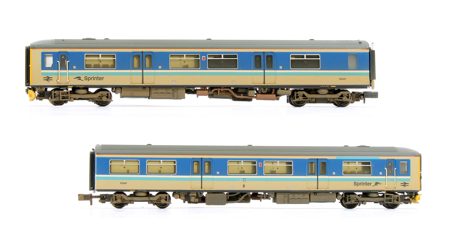 Pre-Owned 371-329 Class 150/2 BR Sprinter 2 Car DMU 150247 (Weathered)
