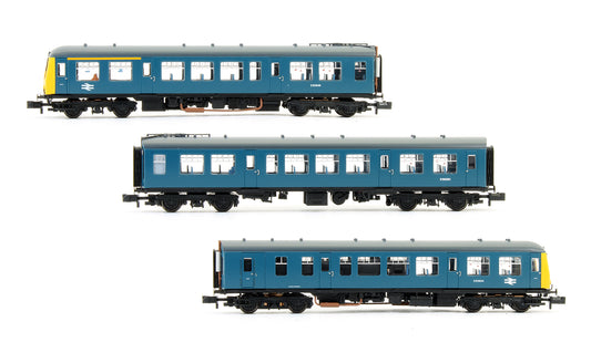 371-885A Pre-Owned Class 108 3 Car DMU BR Blue