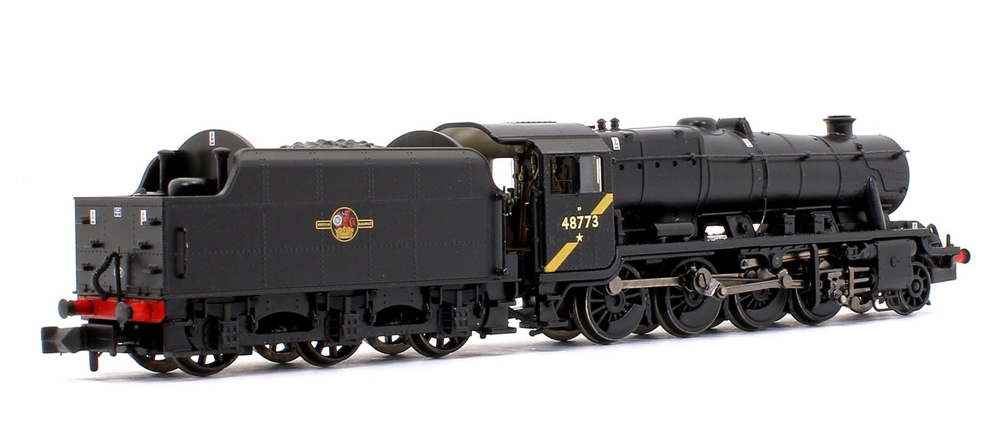 Pre-Owned 372-163DS LMS Stanier Class 8F BR Black (Late Crest) 2-8-0 Steam Locomotive No. 48773 DCC Sound
