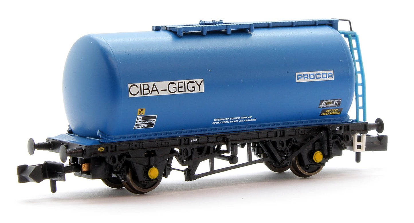 Pre-Owned BR 45T TTA Tank 'Ciba-Geigy' Blue No.157135