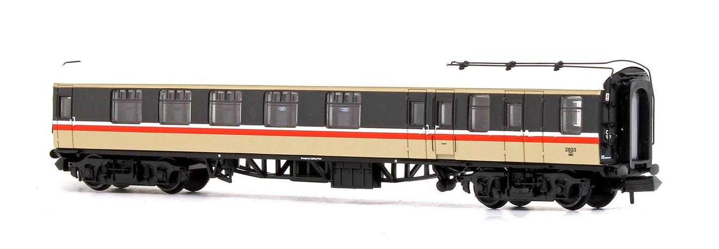 BR Mk1 BCK Brake Composite Corridor BR InterCity Charter (Executive) No. 2833