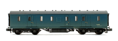 Pre-Owned 50ft Ex-LMS Parcels Van BR Blue 'M31198' (Weathered)