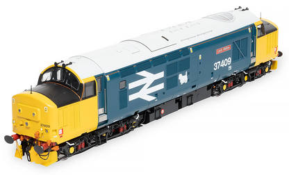 Pre-Owned Class 37/4 37409 'Lord Hinton' BR Blue Large Logo Diesel Locomotive - DCC Sound