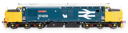 Pre-Owned Class 37/4 37409 'Lord Hinton' BR Blue Large Logo Diesel Locomotive - DCC Sound